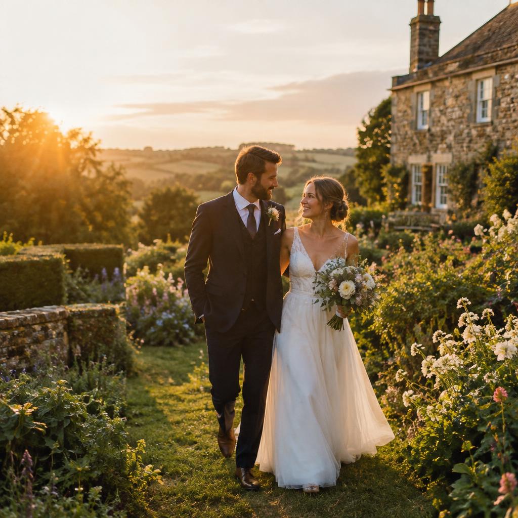Golden hour in the Cotswolds